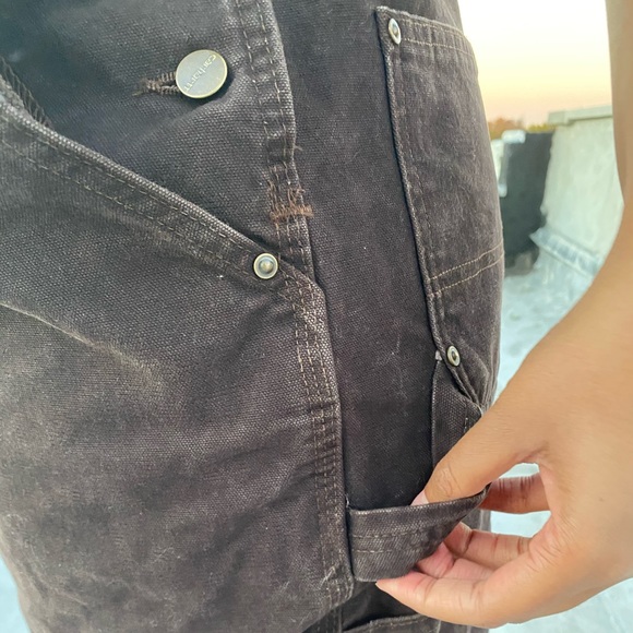 Carhartt brown overalls - Picture 5 of 6